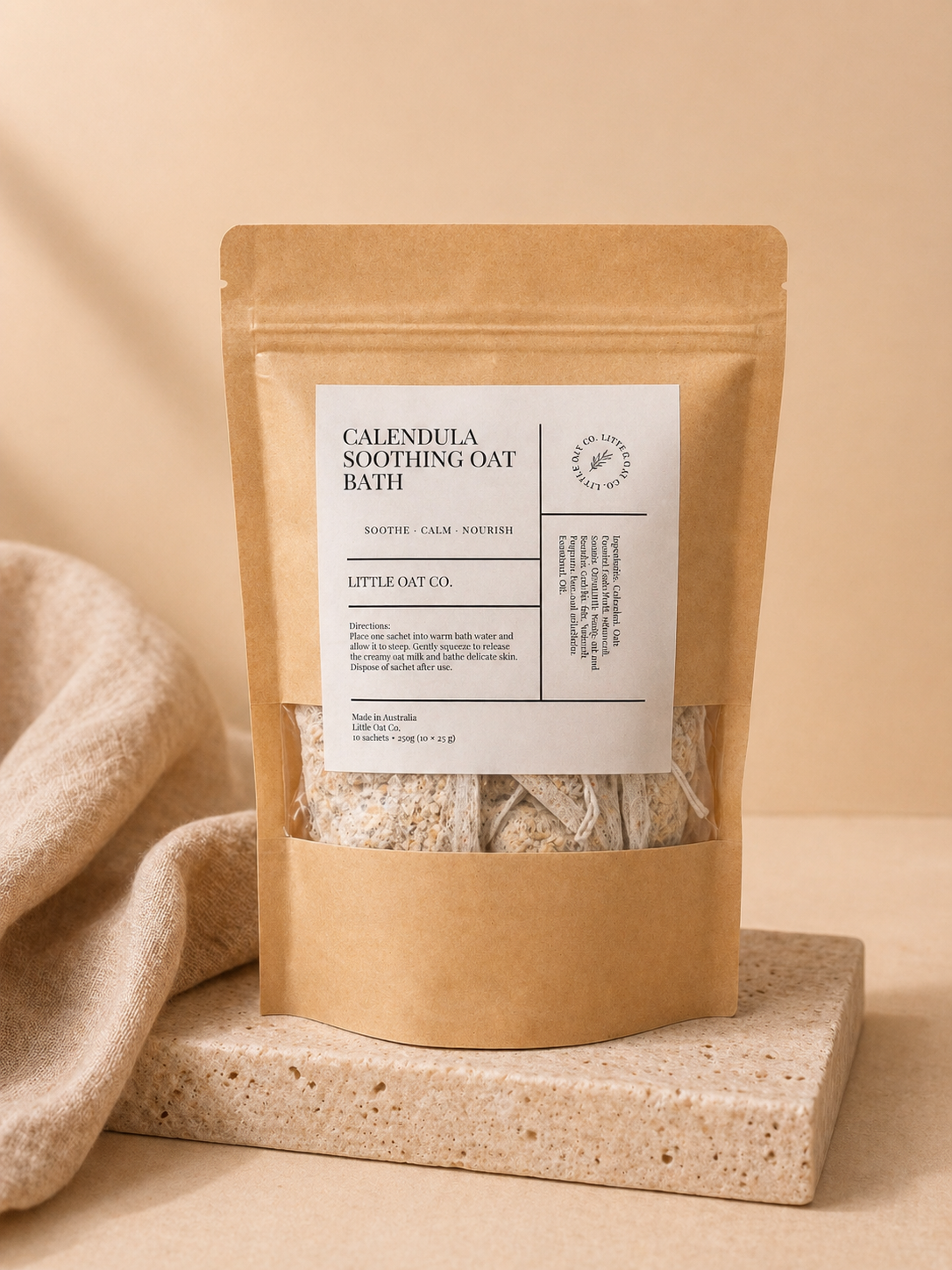 Calendula Soothing Oat Bath (10 Pack)